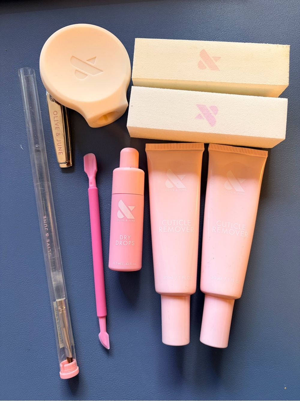 Olive & June Nail Care Bundle + Box